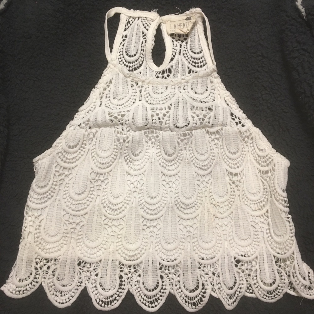 Crochet crop top